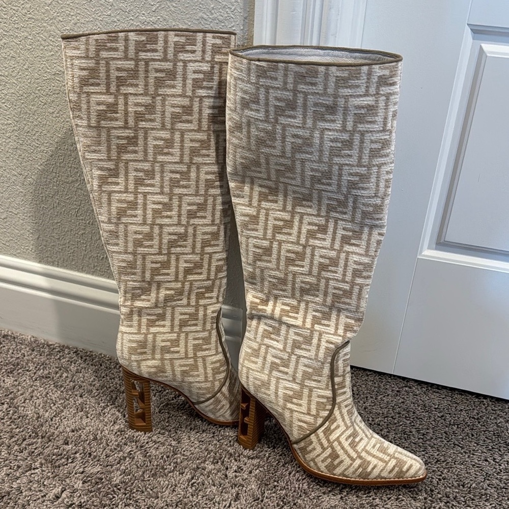 Designer Inspired Fashion Knee-High Boots